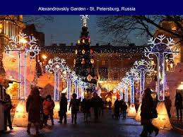 Christmas Lights St Petersburg