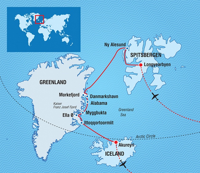 Cruise Map