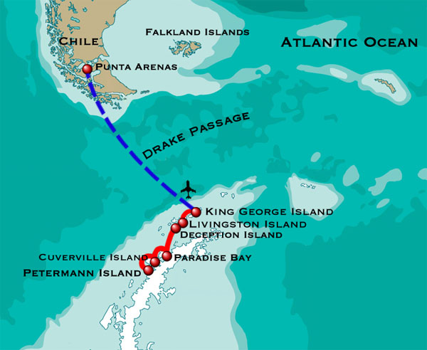 Cruise Map