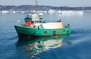 Greenland Fishing Boat